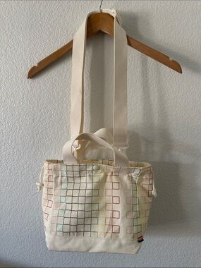 Vans Together as Ourselves Tote with Rainbow Grid